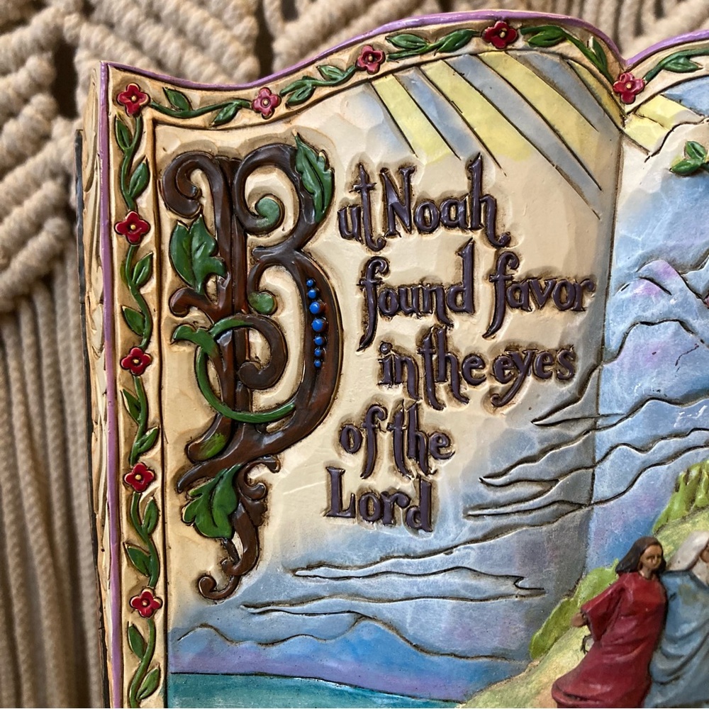 Jim Shore “Walk Faithfully With God” Noah’s Ark Heartwood Creek - Picture 4 of 7